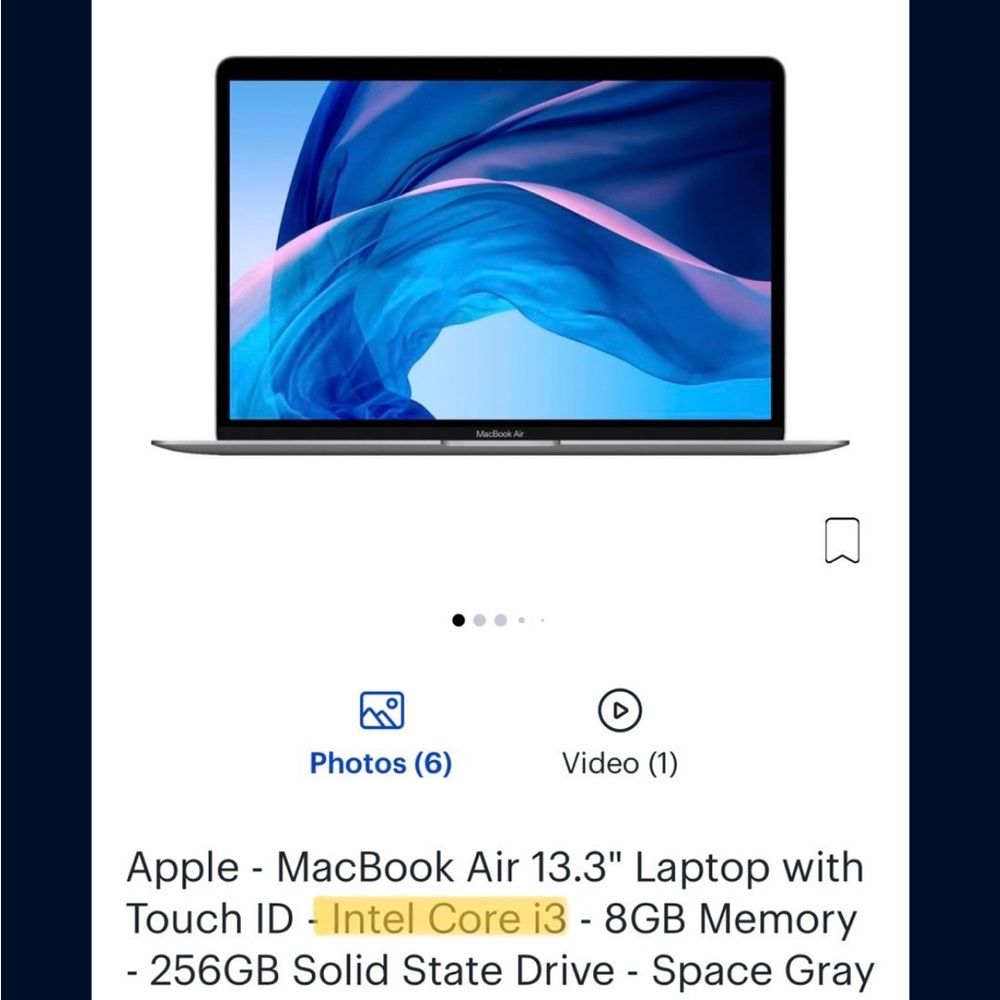 Must Sell Item (MacBook Air 13.3 Older Model)